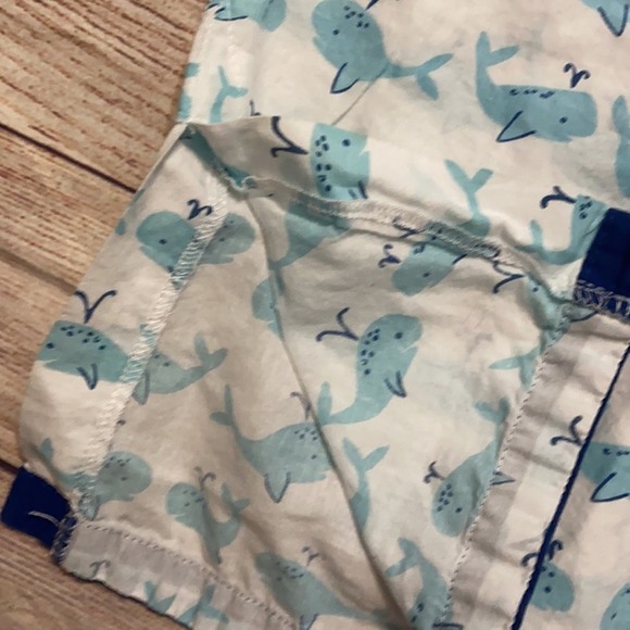 Pottery Barn Kids Whale Tunic Coverup 6-12 Months - Picture 5 of 6